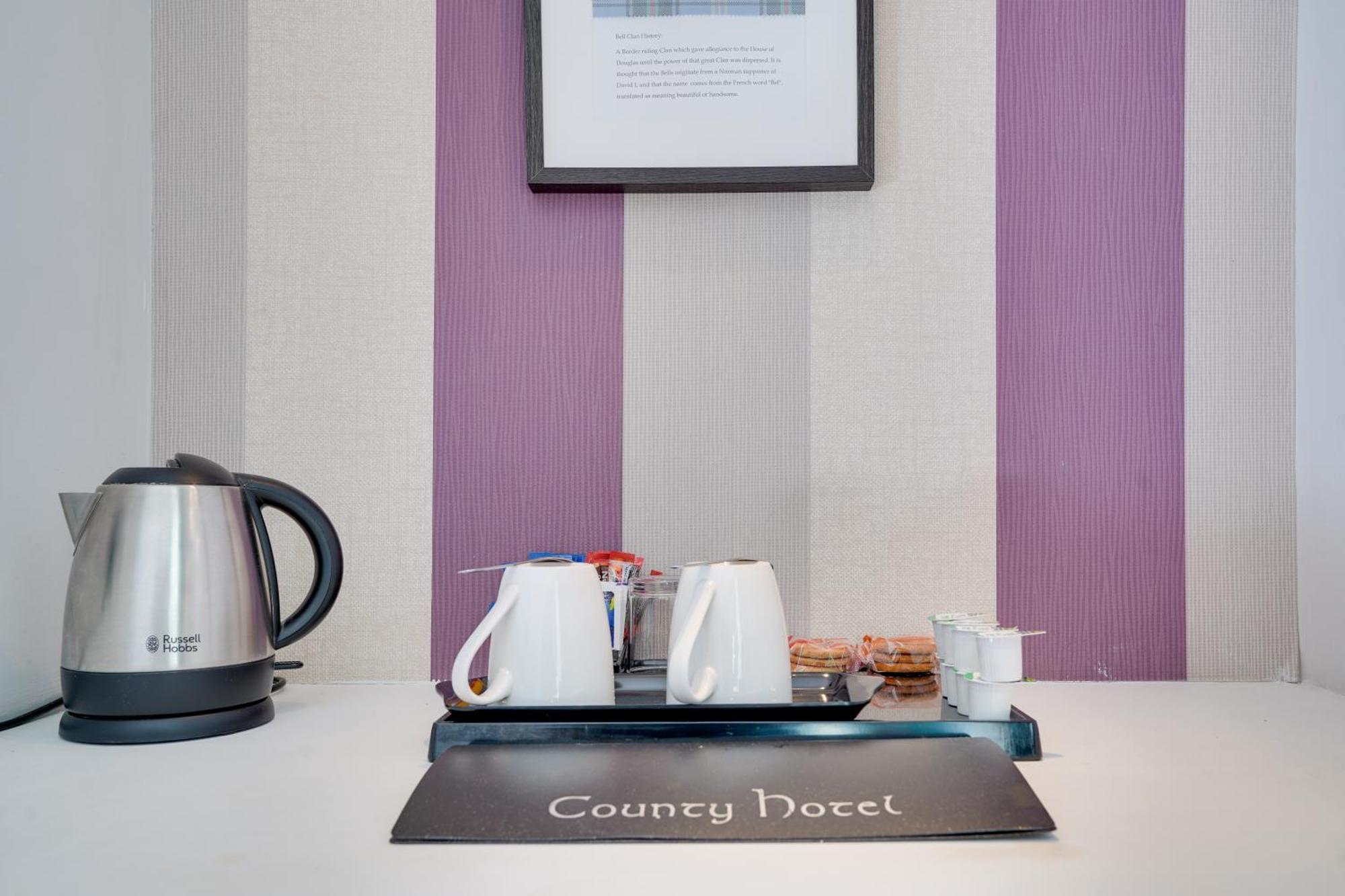 The County Hotel - Self Check-In, Ultra Fast Wi-Fi, Free Parking, Central Location 셀커크 외부 사진