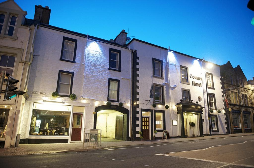 The County Hotel - Self Check-In, Ultra Fast Wi-Fi, Free Parking, Central Location 셀커크 외부 사진